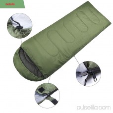 Comfortable Sleeping Bag for Camping Super Warm Large Single Sleeping Bag for Adult 30 Degree Waterproof Hiking Lazy Bag Sleeping Bag for Cold Weather,Green 568961086